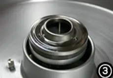 届いた綿菓子機の回転釜が斜めにずれてしまった場合の対応